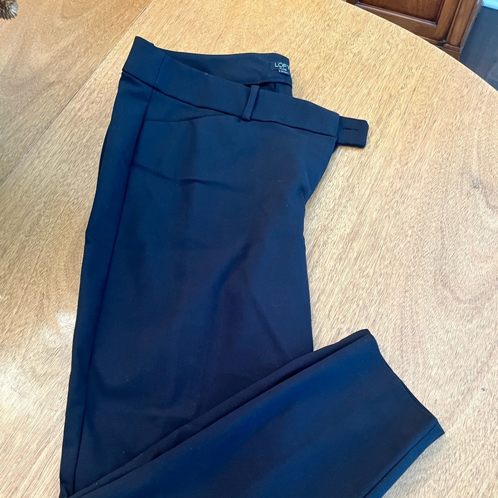 LOFT Plus Skinny Ankle Pant,  Black